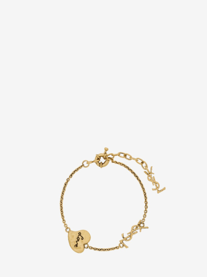 Bracciale cuore Cassandre in ottone