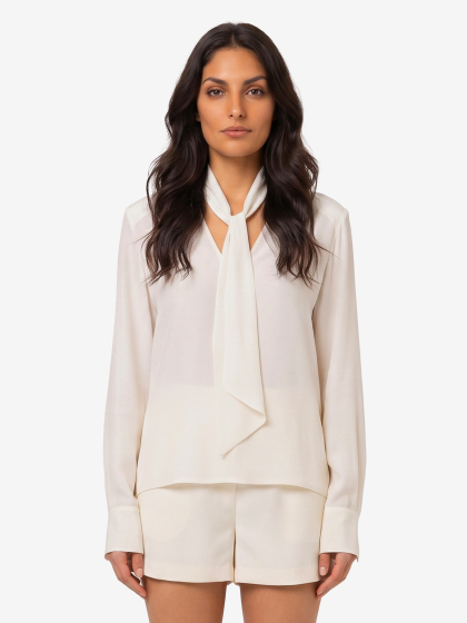 Camicia scollo V
