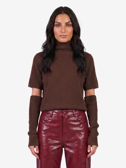 Maglia con manicotti