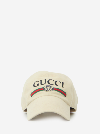 Cappello da baseball in cotone con ricamo