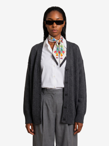 Cardigan Duca carbone