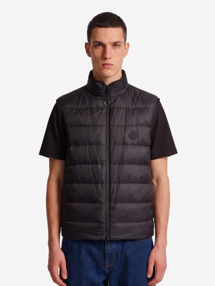 Gilet reversibile in pile effetto teddy