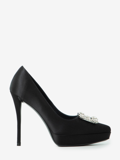 Décolleté Flower Strass 120
