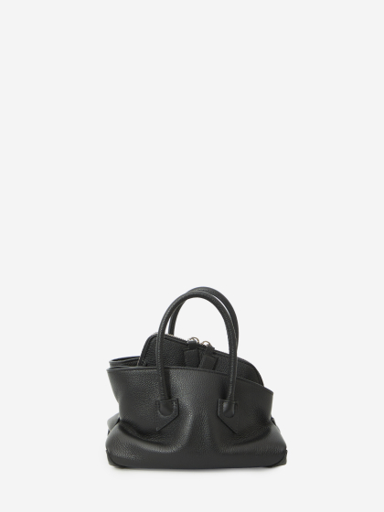 Borsa La Passeggiata nera mini