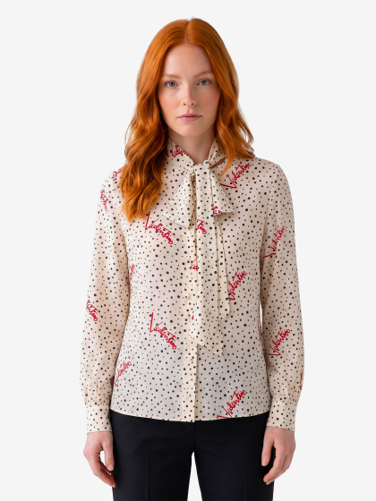 Camicia Bollicine Pludsepois in seta
