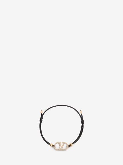 Bracciale VLogo Signature con cristalli Swarovski®